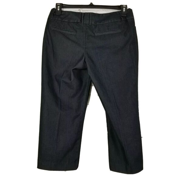 Mossimo Capris Cropped Pants Womens Size 10 Pockets Stretch Dark Gray - Picture 3 of 6